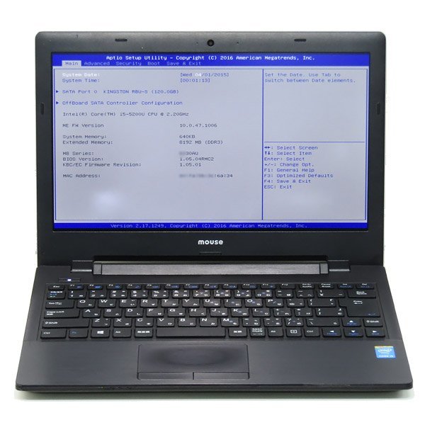 ヤフオク!  $マウスコンピューター ノートブック、ノート