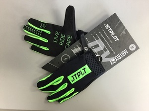  last {JETPILOT}RX SUPERLITE GLOVE size M black / green new goods glove Freestyle race (504)