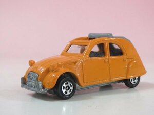 64977■トミカ　F39-2-9　シトロエン　2CV　一般輸出　日本製