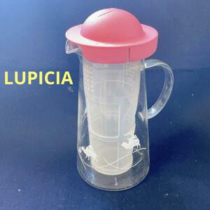 LUPICIA ルピシア ガラス製 ティーポット ピンク