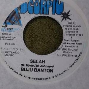 好Track　Diamond & Pearl Riddim Buju人気曲 Selah Buju Banton from Black Scorpio