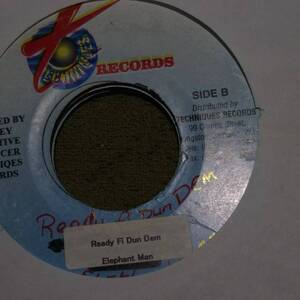 Buju Hit Track Stamina Daddy Riddim Single 3枚Set from Techniques Elephant Man Hawkeye Mega Banton