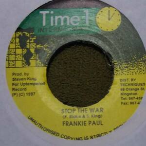 変形Murderer Riddim Stop The War Frankie Paul from Time One