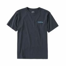 シマノ　SH-004V ネイビー XLサイズ コットンロゴTシャツ　小売価格 4200円_画像1