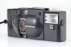 ★良品★ オリンパス フィルムコンパクトカメラ OLYMPUS XA A11 フラッシュ 付き #1327