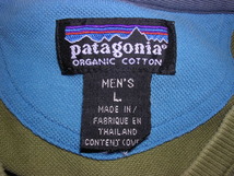 00年 パタゴニア patagonia 前Vガゼット クルーネック カットソー L vintage old Tシャツ ロンT_画像8