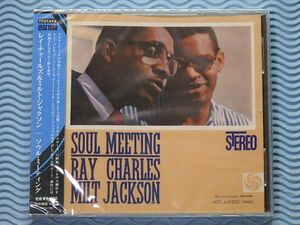 [新品：廃盤]レイ・チャールズ＆ミルト・ジャクソン「ソウル・ミーティング/Soul Meeting」Ray Charles & Milt Jackson/24bitリマスター