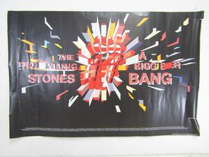 ローリングストーンズ　ポスター 56ｘ85.5ｃｍ　 The Rolling stones 　a bigger bang　K0481