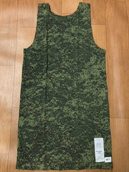 未使用新品 ロシア軍 BTK デジタルフローラ迷彩 タンクトップシャツ② マイカ 48-3 ロシア連邦軍 デジフロ ウクライナ Z-war 特別軍事作戦