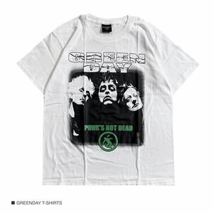 新品 GREENDAY グリーンデイ 半袖 Tシャツ ロック バンドT カジュアル シャツ