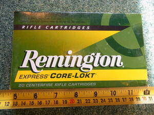 AMMO空箱LF Remington 7mm REMINGTON MAGNUM 175 Gr R7MM3 1箱（トレイ付き）