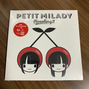 #1/新品未開封/PETIT MILADY プチミレディ 「Howling!!」通常盤CD、竹達彩奈、悠木碧、声優、見開き紙ジャケ