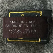 ◆激レア フェンディ FENDI foulard ウール×アンゴラ マフラー レディース フリンジ付き ロゴ入り ストール イタリア製 秋冬向け6BC/88336_画像7