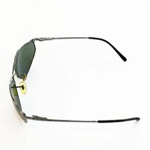 ◆レイバン Ray-Ban ラプター サングラス ガンメタル RB3131 001/39 59□17 BL砂打ち メンズ レディース シルバー グレー 6CC/88388_画像3