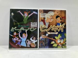 【ad2302027.18】DVD 2枚★ ピノキオ・ピーターパン
