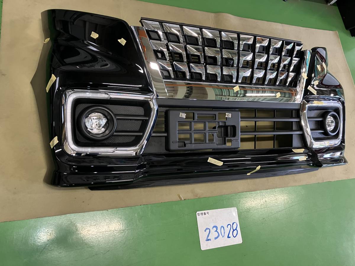 オートバ】 MK53S スペーシアカスタム フロントバンパー ブラック