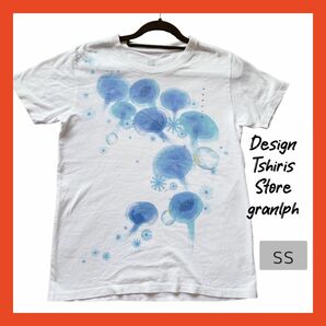 【大人気】グラニフ　クラゲ　エフィラアンドジェリーフィッシュグラフィックTシャツ