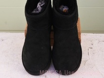 MK327◆レディース【アグ UGG】ムートンブーツ 黒 ブラック 25cm_画像5