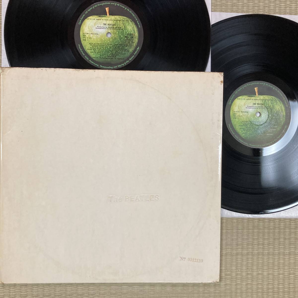 ヤフオク! -「beatles white album uk」の落札相場・落札価格