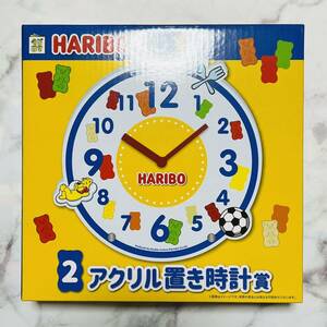 HARIBOくじ ローソン HMV くじ 一番くじ ハリボー グミ インテリア 時計 ② アクリル置き時計 賞