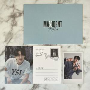 Stray Kids straykids スキズ CD アルバム MAXIDENT プレオーダー pob 特典 初回特典 フォトパック ラブレター Changbin チャンビン