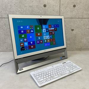 【最終値下げ】一体型PC NEC ラビエ PC-GD224TAA4 パソコン i5-5200U 第5世代 8GB HDD Win8.1 64bit 初期化済 動作品 A622-1