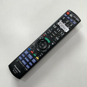 C1E663 【送料１８５円】 TV リモコン / パナソニック Panasonic DY-RM50 動作確認済み★即発送★ テレビ