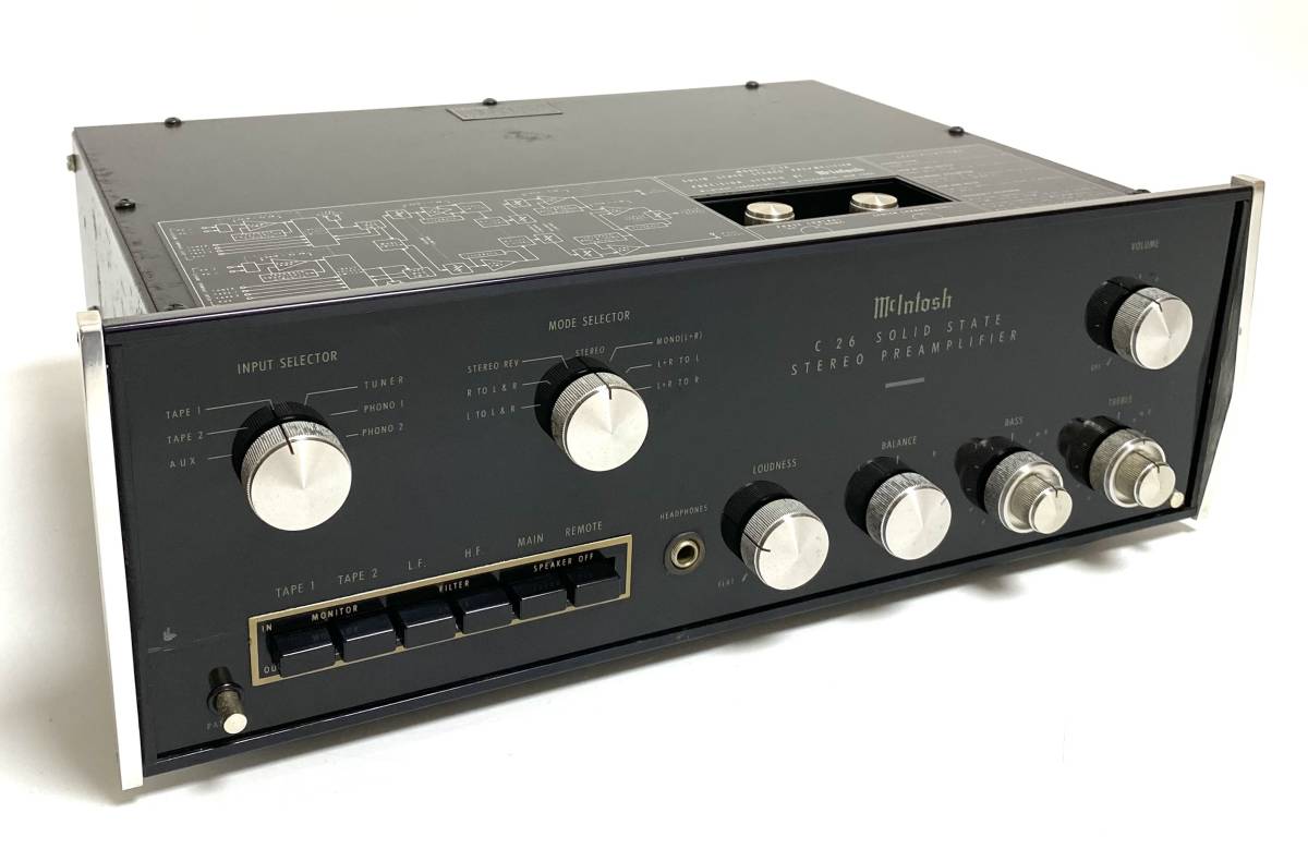 Yahoo!オークション -「mcintosh マッキントッシュ c26」(オーディオ