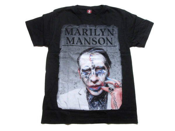 マリリン・マンソン MARILYN MANSON バンドＴシャツ Mサイズ 439