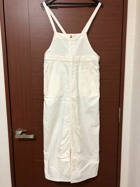 Lee イージージャンパースカート　コットン　LL0941 Lサイズ　オフホワイト　美品
