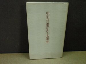 【古書】中国甘粛新出土木簡選 毎日新聞社 1994