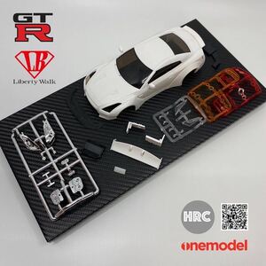 新品未開封 ミニッツ用 互換ボディ LB-WORKS GT-R R35 ホワイトボディ セット