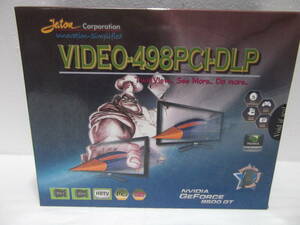 未開封 JATON Video-498PCI-DLP DDRII 1GB Geforce GT 9500 1GB PCI LP対応 DVIx2
