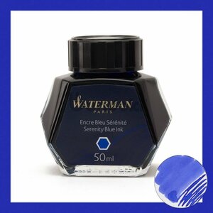 WATERMAN/ウォーターマン ボトルインク (FLORIDA BLUE/ブルー)