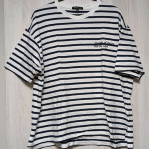 メンズ　 ボーダー半袖Tシャツ Ｍ