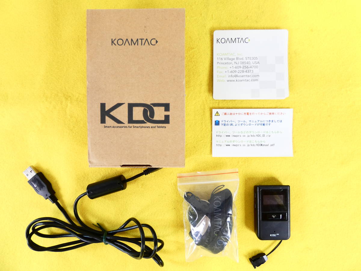 KOAMTAC バーコードリーダー KDCM せどり USBケーブル Bluetooth