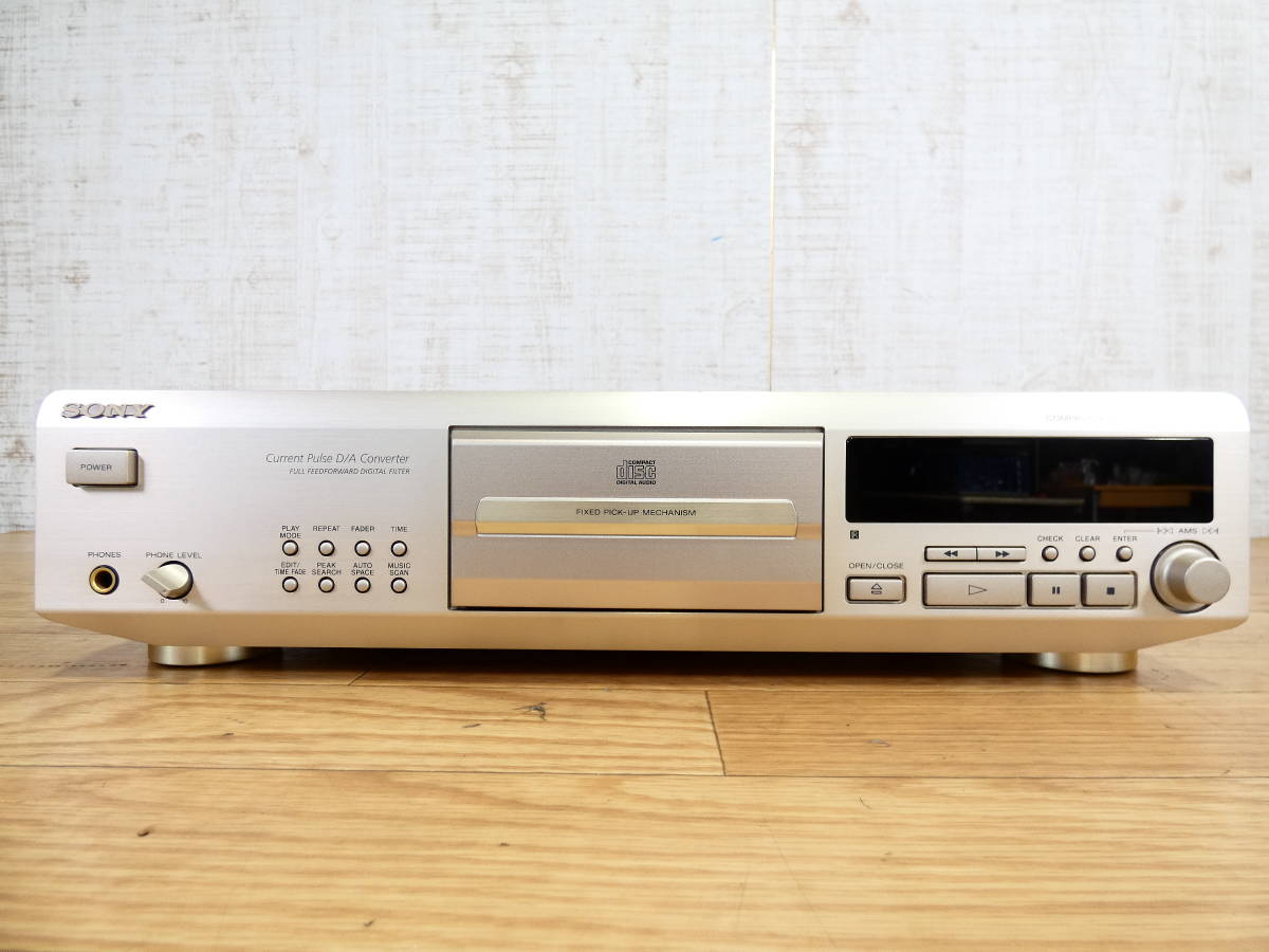 SONY ソニー CDプレーヤー CDP-XE900 音響機器 オーディオ @100 (7