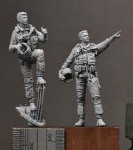 ◆◇R2Miniatures【R09-48】1/48 1980's米海軍F-14パイロットマーベリック&グース(タイプ2)◇◆　_画像7