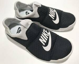 美品!! 名作!! 2018製 NIKE ナイキ 882410-005 BENASSI SLP BLACK ベナッシ スリッポン 黒 x 白 25cm US 7.0 サンダル クロッグ