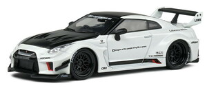 SOLIDO 1/43 日産 GT-R R35 LB シルエット (ホワイト) 完成品ダイキャストミニカー S4311203 送料無料 新品