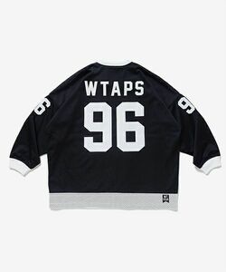 定価以下 新品 WTAPS NETMINDER LS POLY. LLW ブラック Sサイズ 01 ダブルタップス Black 黒 ホッケーシャツ