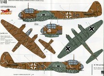 1/48 Startデカール　Ju 88A/Bf 110G/Bf 109E,F/Fw 190A_画像1