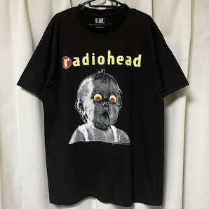 XLサイズ Radiohead レディオヘッド Pablo Honey パブロハニー Tシャツ オルタナ ロックバンド 新品 黒 レア (90s ビンテージ USA製 Giant)の画像1