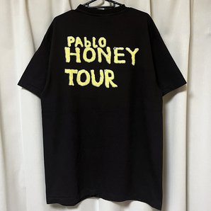 XLサイズ Radiohead レディオヘッド Pablo Honey パブロハニー Tシャツ オルタナ ロックバンド 新品 黒 レア (90s ビンテージ USA製 Giant)の画像2