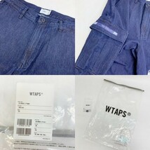 WTAPS 23SS MILT2002 COTTON DENIM PASTHG 231WVDT-PTM01 ジーンズ デニムパンツ 新品同様 タグ有り ダブルタップス ズボン DM8226■_画像7