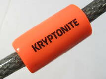 未使用 KRYPTONITE ループケーブル ループワイヤー クリプトナイト 10/120 10mm×120cm クリプトフレックス KRYPTOFLEX U字ロック 併用に_画像4