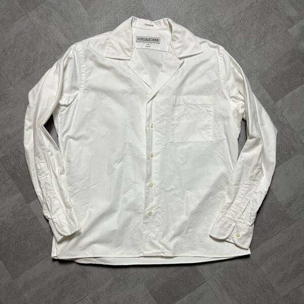 INDIVIDUALIZED SHIRTS/インディビジュアライズドシャツ/オープンカラー/開襟シャツ/アスレチックフィット/Sサイズ