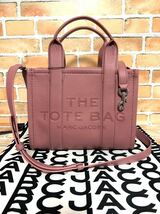 MARC JACOBS マークジェイコブス レザー ミニ トートバッグ ショルダーバッグ LILAS 993_画像8