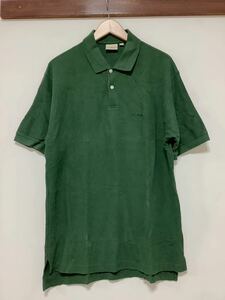 も1134 L.L.Bean エルエルビーン 半袖ポロシャツ M グリーン 鹿の子