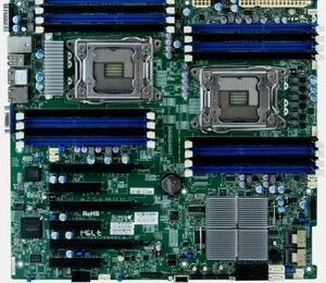 Supermicro X9DR3-F デュアル LGA2011 初期不良品